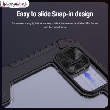 Nillkin Bumper Leather dėklas su papildoma apsauga kamerai (Apple Ipad Pro 11 (2024-2025) Nillkin Bumper Leather dėklas su papildoma apsauga kamerai (Apple Ipad Pro 11 (2024-2025)